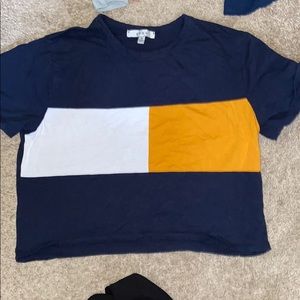 Cute cropped tee!